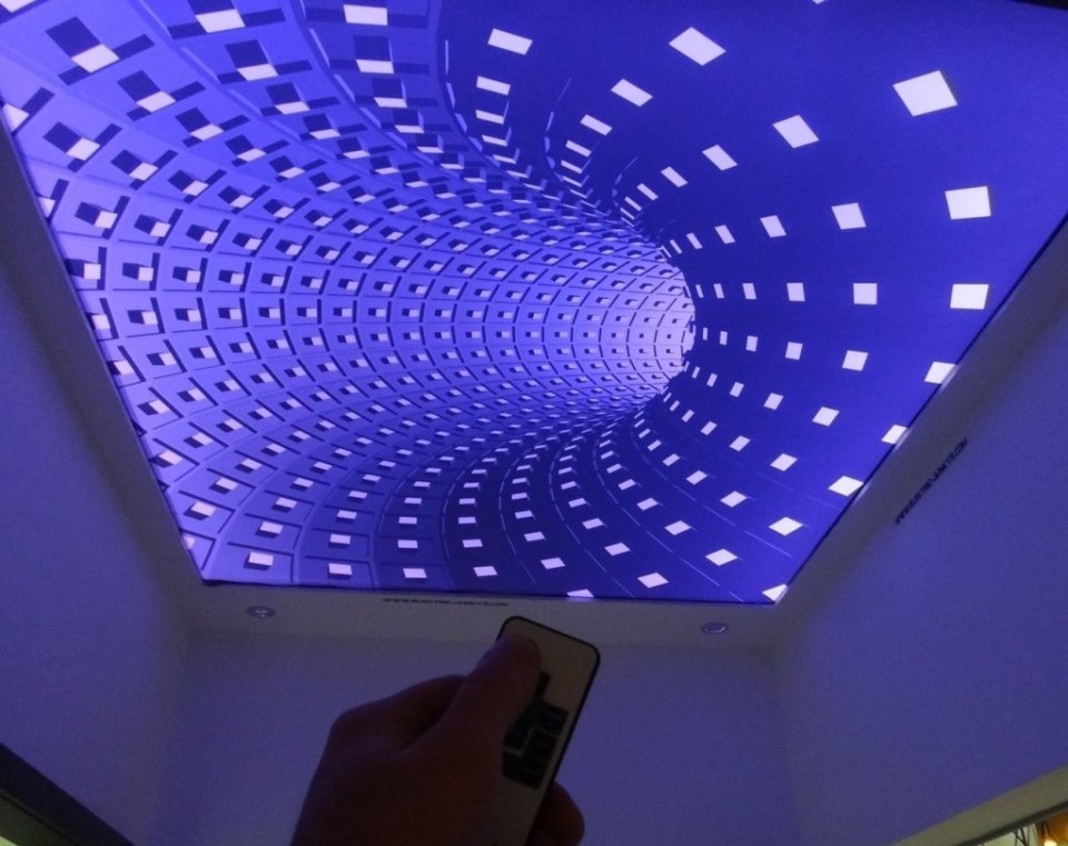 Заказать 3d натяжные потолки в г. Сургут